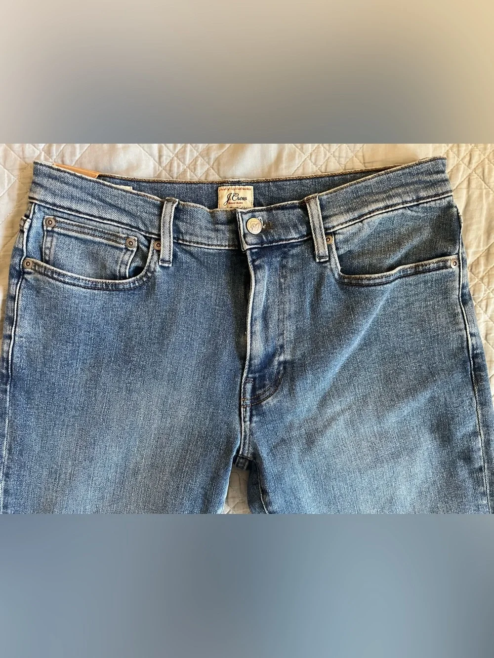 J. Crew 770m Straight-fit stretch jean in medium wash‎ W31 L30 NWT $148 BX863